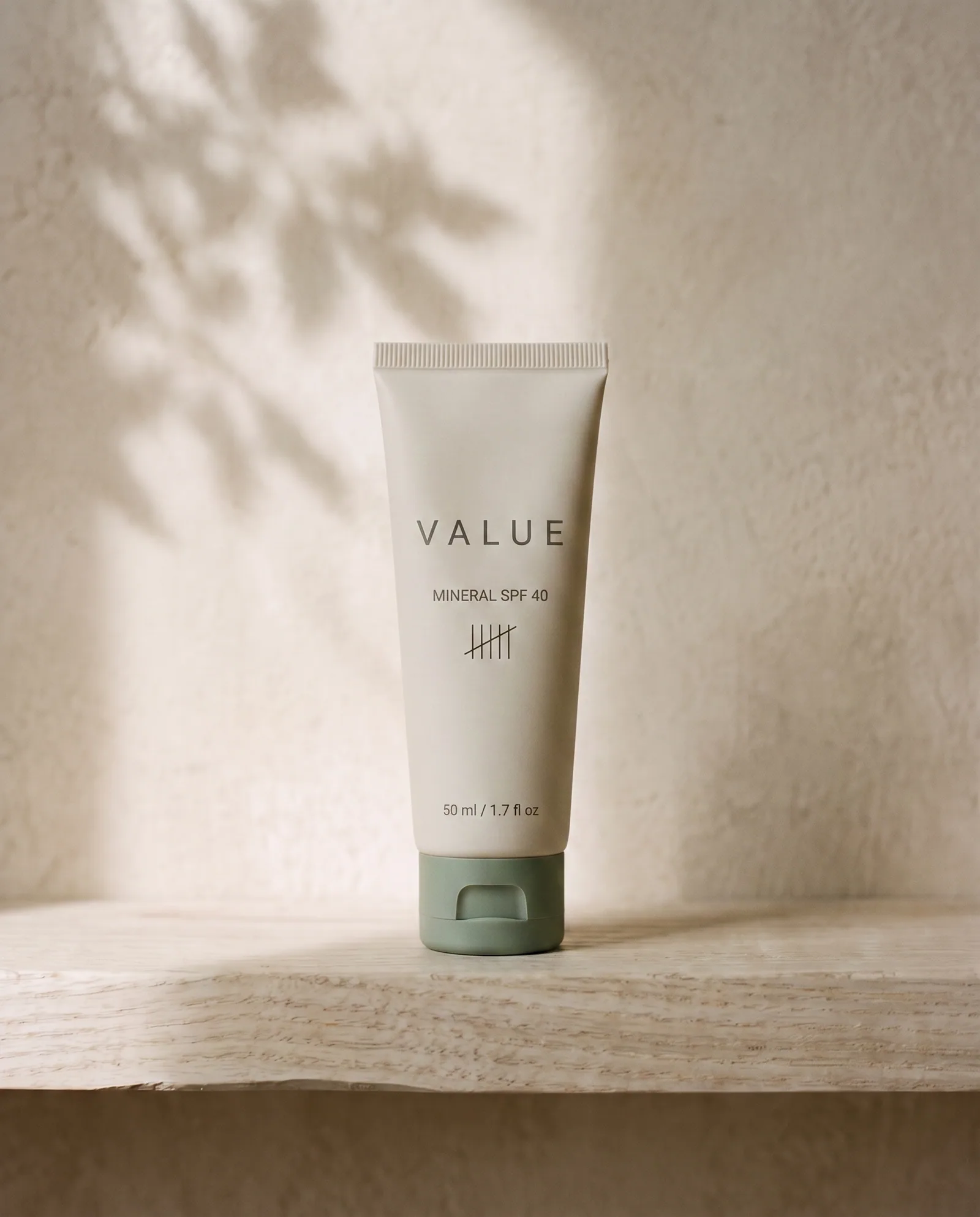 Mineral SPF 40 — Non-nano zinc oxide, broad spectrum, untinted