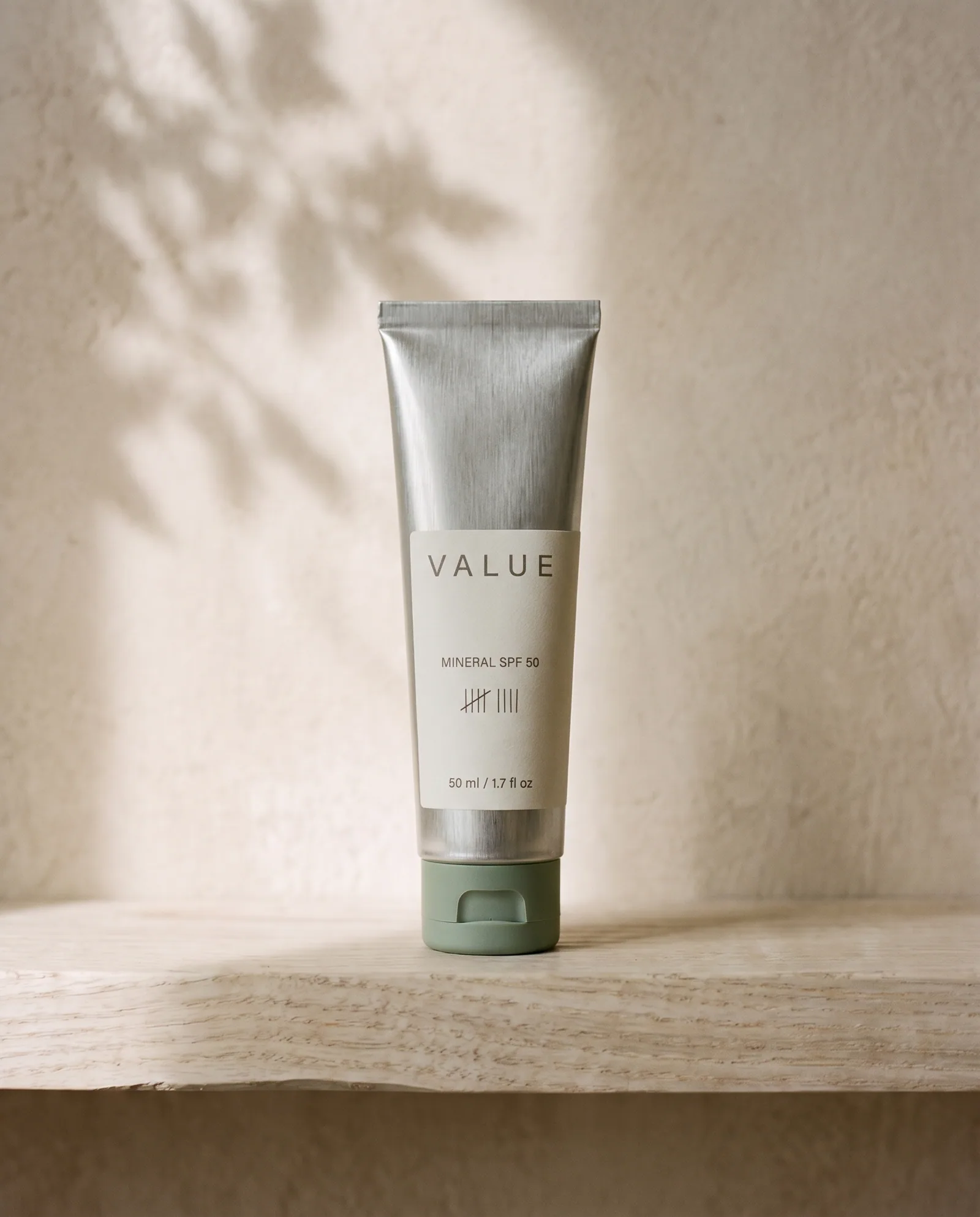 Mineral SPF 50 — Higher-protection non-nano zinc fluid, untinted